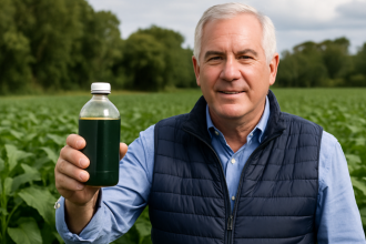 Aldo Vendramin mostra como biofertilizantes transformam a produtividade agrícola com sustentabilidade.