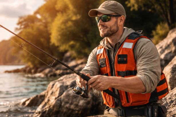 O equipamento de segurança na pescaria é essencial para prevenir acidentes e garantir uma prática responsável, destaca Joel Alves.
